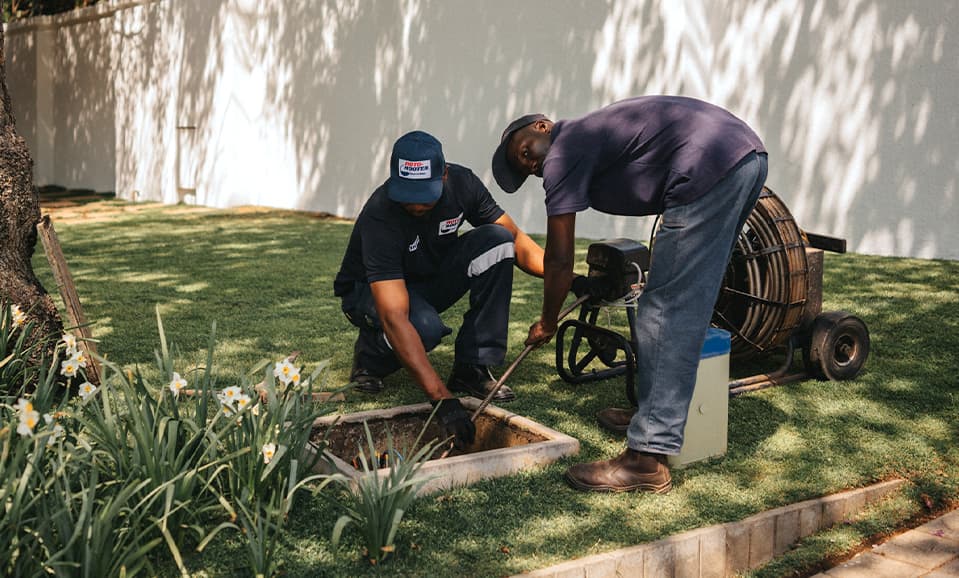 Roto Rooter domestic drain repairs