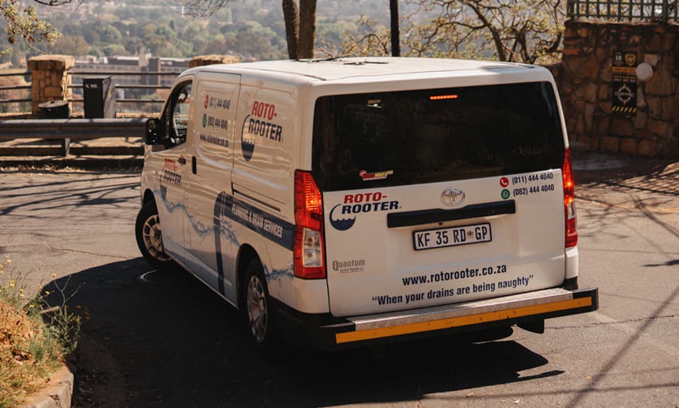 Roto Rooter van